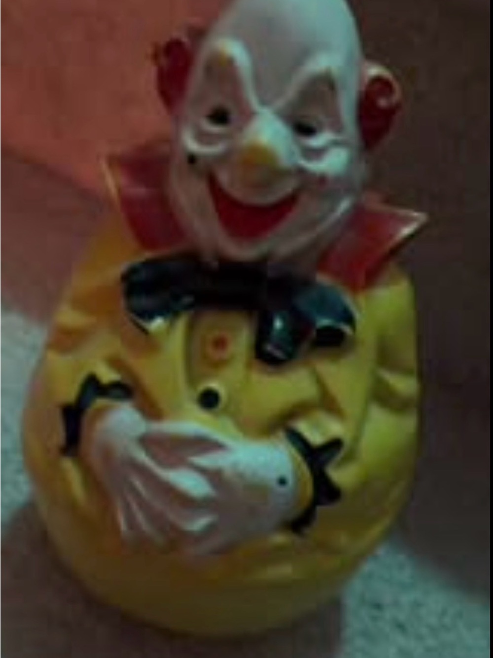 Yellow Clown Bank Toy - Kids Other